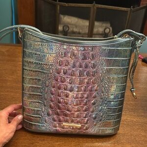 Brahmin Crossbody Katie- Visionary Delphine . New/never used .
